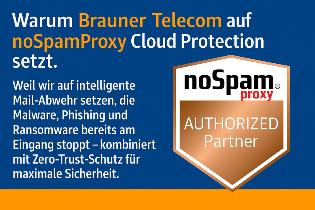 Brauner Telecom noSpamProxy Cloud Protection 2