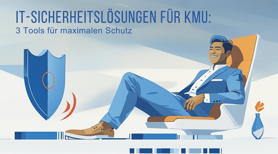 IT-Sicherheitslösungen für KMU: 3 Tools für maximalen Schutz
