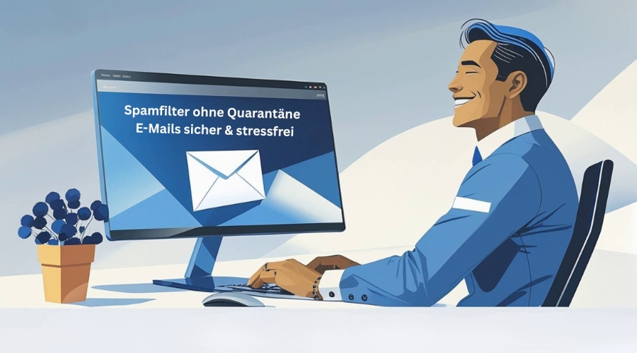Spamfilter ohne Quarantäne – E-Mails sicher & stressfrei