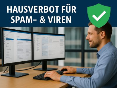 Hausverbot für Spam und Viren Hausverbot für Spam und Viren
